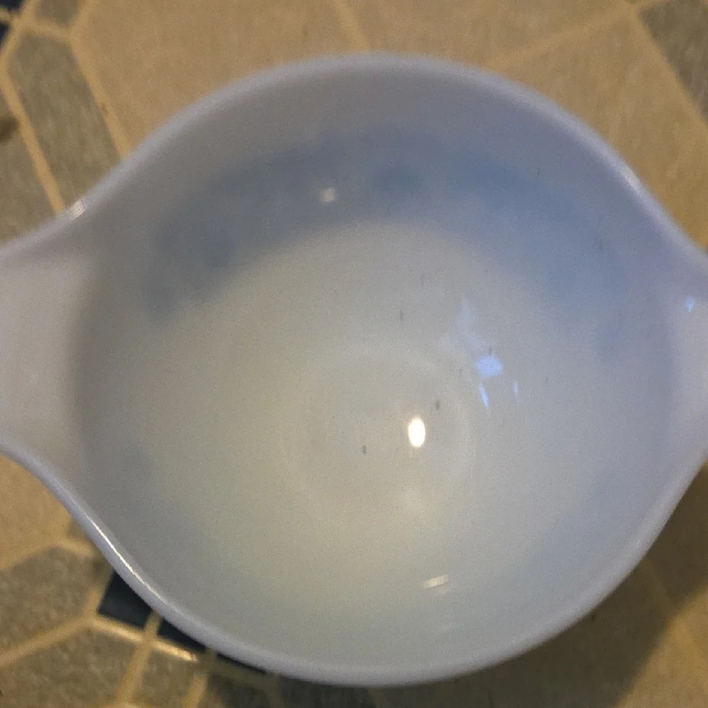 Vintage Blue Patterned Mixing Bowl Pyrex - Picture 2 of 4